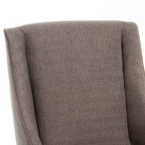 Christopher Knight Home James Fabric Dining Chair, Silver