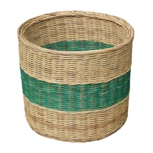 offex home living room wicker handwoven magazine basket