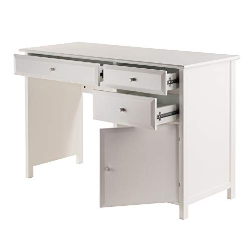 Winsome Wood Delta 3-Pc Set Home Office, White