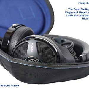 Premium Carrying case Compatible with Focal Clear MG Focal Utopia Focal Stellia Focal Elex Focal Radiance Focal Elear Focal Elegia and Focal Celestee Headphones. Ultimate Lightweight Protection