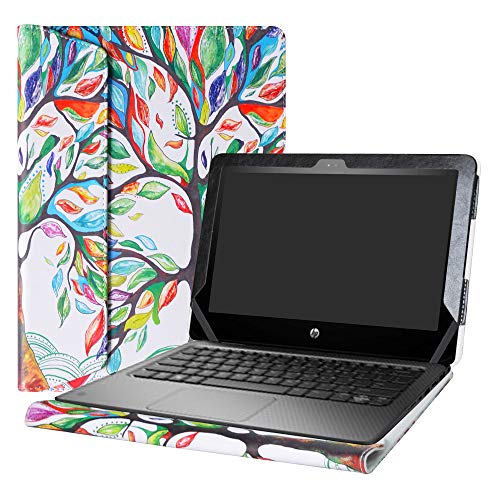 Alapmk Protective Case Cover for 11.6" HP ProBook x360 11 G1 EE /G2 EE /G3 EE / G4 EE /G5 EE /G6 EE/G7 EE Series Laptop(Warning:Not fit HP Other 11.6 inch Laptop),Love Tree