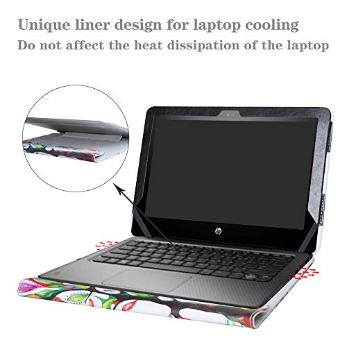 Alapmk Protective Case Cover for 11.6" HP ProBook x360 11 G1 EE /G2 EE /G3 EE / G4 EE /G5 EE /G6 EE/G7 EE Series Laptop(Warning:Not fit HP Other 11.6 inch Laptop),Love Tree