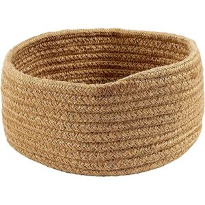 Juvale Woven Baskets for Storage, Brown Hemp Rope Basket (2 Sizes, 2 Pack)