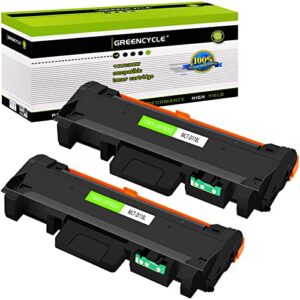 greencycle compatible toner cartridge replacement for samsung mlt-d118l mlt-d118s d118l d118s use for xpress m3015dw m0365fw printer (high yield black, 2-pack)