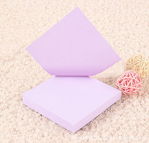 Early Buy 6 Candy Color Sticky Notes Self-Stick Notes 3 in x 3 in, 100 Sheets/Pad, 12 Pads/Pack in Box