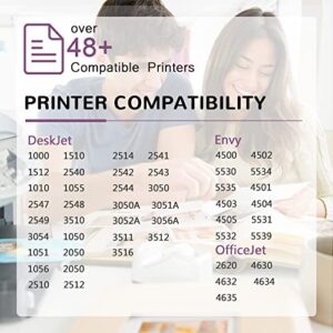 Inktopia Remanufactured Ink Cartridge Replacement for HP 61XL 61 XL 2 Black for HP Envy 4500 4502 5530 5534 Deskjet 1000 1050 1512 2540 3050 3510 Officejet 2620 4630 4632 Printer