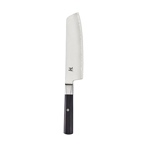 Miyabi Koh Nakiri Knife,Black/Stainless Steel,6.5"