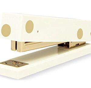 Kate Spade New York Acrylic Stapler, Gold Dot