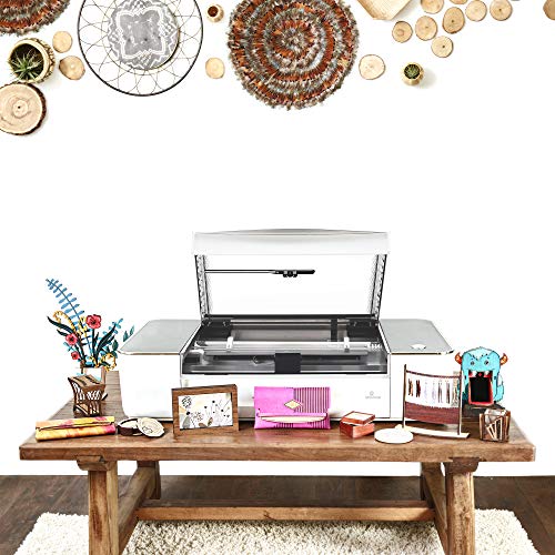 Glowforge Plus 3D Laser Printer – The Fast, Easy, and Powerful Tool for Wood, Leather, Craft, Paper, Fabric, and DIY. The Ultimate Hobby Laser Cutting & Engraving Machine