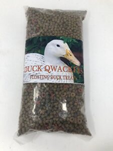 chicken love duck quackers - a nutrious treat for ducks and other water fowl 40oz