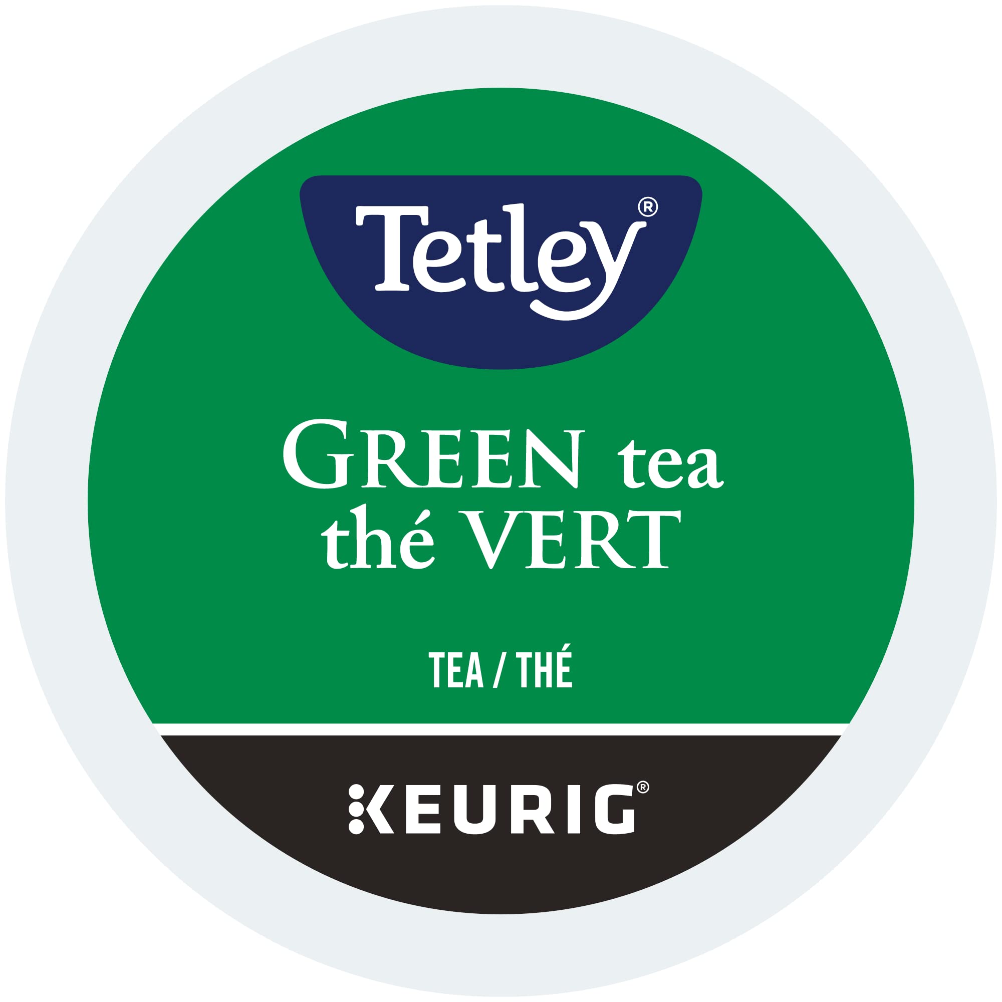 12 Pack Single Serve Tetley Green Tea K-Cup Pods