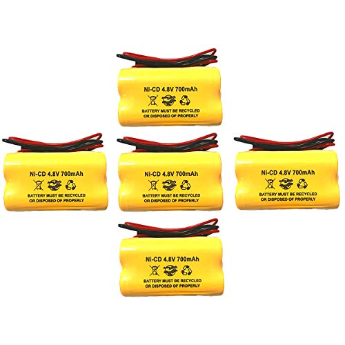 Battery Hawk (5 Pack) DAA700MAH4.8V BL93NC487 DAA700MAH4.8V Ni-CD AA 700mAh 4.8v McNair AA600mAh Unitech AA700MAH AA500MAH BL93NC484