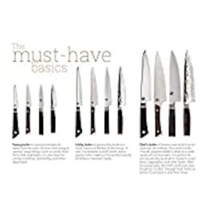 Shun Cutlery Classic 5-Piece Starter Block Set, Kitchen Knife and Block Set, Includes Classic 8” Chef, 6” Utility & 3.5” Paring Knives, Handcrafted Japanese Kitchen Knives