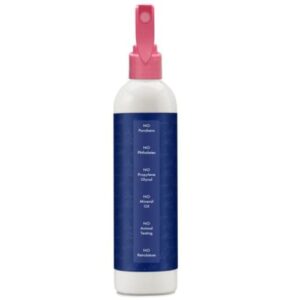 Shea Moisture Silicone Free Miracle Styler Leave In Conditioner Spray with Sugarcane Extract and Meadowfoam Seed, Unisex Leave In Treatment Detangler Spray, 8 Oz