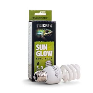 fluker's 5.0 uvb tropical reptile compact fluorescent bulb 13 watt, black