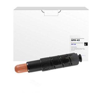 clover remanufactured toner cartridge replacement for canon 4792b003 (gpr-43) | black