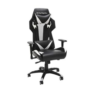 respawn rsp-205 racing style gaming chair, leather, white