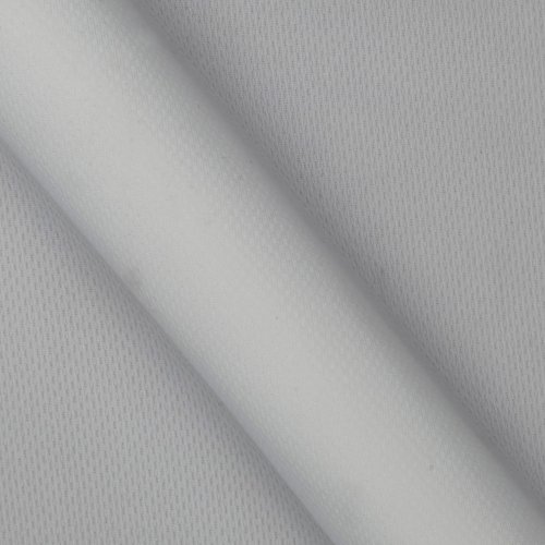 Athletic Mesh Knit White, Fabric by the Yard