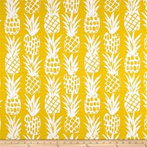 premier prints luxe outdoor pineapple pineapple, fabric by the yard