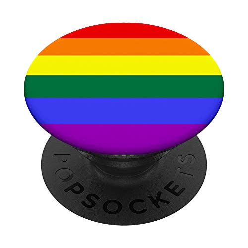 LGBT Pride Pop Socket - Pride Rainbow Flag PopSockets PopGrip: Swappable Grip for Phones & Tablets