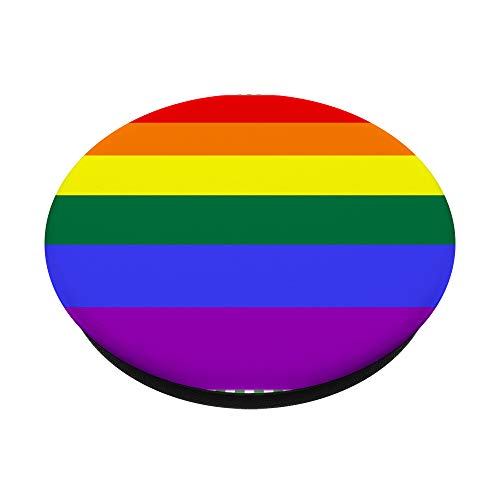 LGBT Pride Pop Socket - Pride Rainbow Flag PopSockets PopGrip: Swappable Grip for Phones & Tablets