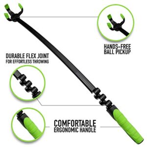 Franklin Pet Supply Tennis Ball Launcher for Dogs - Dog Ball + Tennis Ball Thrower for Fetch - Perfect Toy for Large + Small Dogs