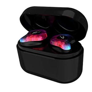 Sabbat X12 PRO 3D Clear Sound True Wireless Earbuds Blutooth 5.2 TWS Stereo Earphones A week's Endurance with Built-in Mic and Charging Case for iPhone, Samsung, iPad, Android(Flames)