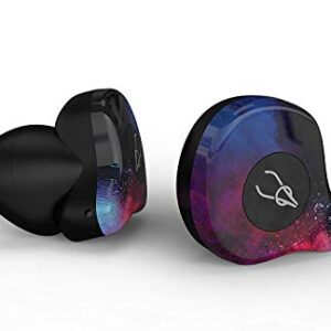 Sabbat X12 PRO 3D Clear Sound True Wireless Earbuds Blutooth 5.2 TWS Stereo Earphones A week's Endurance with Built-in Mic and Charging Case for iPhone, Samsung, iPad, Android(Flames)