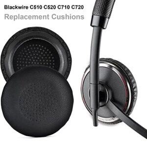 C510 Ear Pads - defean Replacement Ear Cushion Covers Repair Parts Compatible with Plantronics Blackwire C510 C520 C710 C720 Headsets