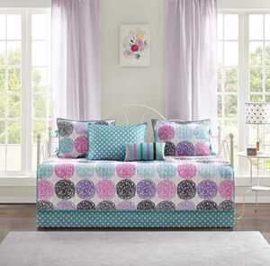 mi zone mizone carly daybed set, purple, 39"x75"