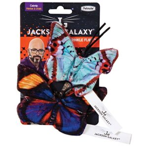 Jackson Galaxy Crinkle Flies-Butterfly for Cats (2 Pack)