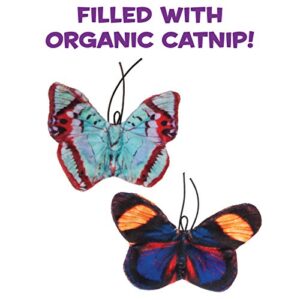 Jackson Galaxy Crinkle Flies-Butterfly for Cats (2 Pack)