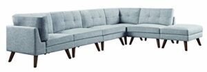 coaster furniture corner sofa grey 551301