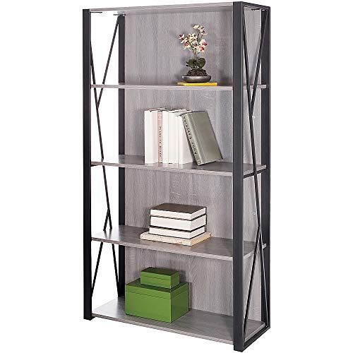 Safco Products 1903GR Mood Bookcase, Gray