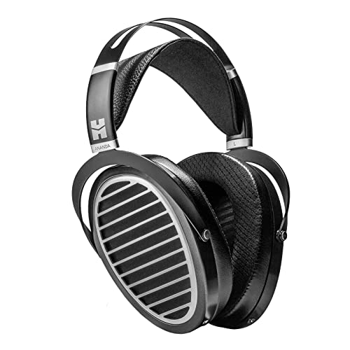 HIFIMAN Ananda Over-Ear Full-Size Open-Back Planar Magnetic Headphones with Stealth Magnet, Comfortable Earpads, Detachable Cable for Home and Studio