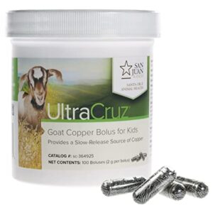 UltraCruz - sc-364925 Goat Copper Bolus Supplement for Kid Goats, 100 Count x 2 Grams