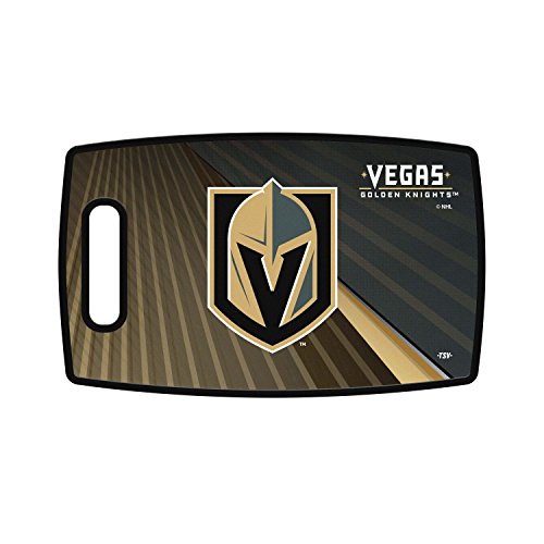 Sports Vault NHL Vegas Golden Knights Large Cutting Board, 14.5" x 9"