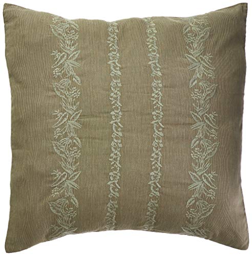 Tommy Bahama - Euro Sham, Cotton Bedding with Envelope Closure, Cozy Home Decor (Nador Dark Green) 26 x 26