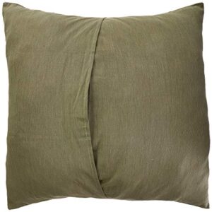 Tommy Bahama - Euro Sham, Cotton Bedding with Envelope Closure, Cozy Home Decor (Nador Dark Green) 26 x 26