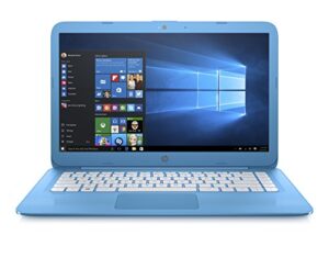hp stream 14-inch laptop, intel celeron n4000 processor, 4 gb ram, 64 gb emmc, windows 10 s with office 365 personal for one year (14-cb170nr, blue), stream laptop 14-cb170nr