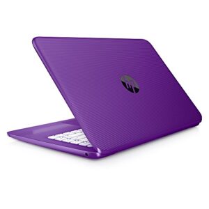 HP Stream 14-inch Laptop, Intel Celeron N4000 Processor, 4 GB RAM, 64 GB eMMC, Windows 10 S with Office 365 Personal for One Year (14-cb180nr, Purple)