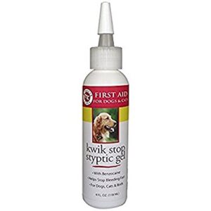 miracle care kwik stop styptic gel, 4 ounce