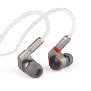 Linsoul TIN Audio T2 HiFi 2DD Double Dynamic Drive in Ear Earphone Bass DJ Metal Headphones, 3.5 mm 2pin