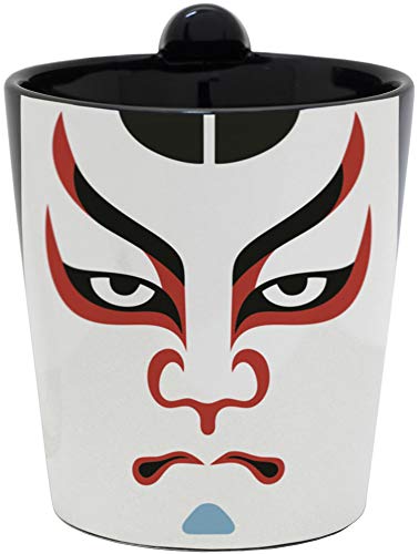 Alta AR0604260 Mug, Chon Mug, Kabuki, Futonkuma (Supervised by Matsuchiku), Approx. 8.5 fl oz (240 ml)