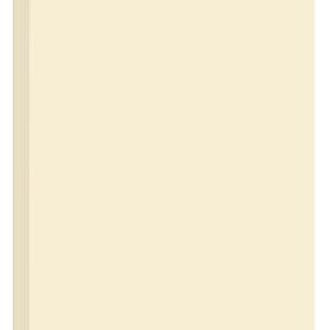 Cream Thick Paper Cardstock - for Brochure, Invitations, Stationary Printing | 80 lb Card Stock | 8.5 x 11 inch | Heavy Weight Cover Stock (216 gsm) 98 Brightness | 8 1/2 x 11 | 50 Sheets Per Pack