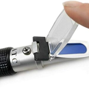 3-in-1 Animal Clinical Refractometer, Measuring Animal's Health Index of Urine Specific Gravity and Serum Protein, Ideal for Veterinary and Pet Owner