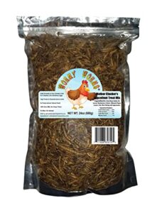 wormy worms mother clucker's eggcellent treat mix for chickens w/ dried mealworms crickets silkworm pupae locusts superworms river shrimp (1.5 lb)