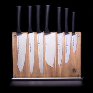 Schmidt Bros. Acacia Downtown Magnetic Knife Block Schmidt-22-Series, Up to 18-Piece