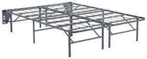 ashley furniture signature design - better than a boxspring mattress riser - under bed storage space - full - gray