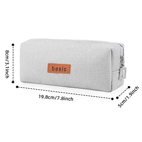 iSuperb Cotton Linen Pencil Case Pouch Bag Office Storage Organizer Coin Pouch Cosmetic Bag